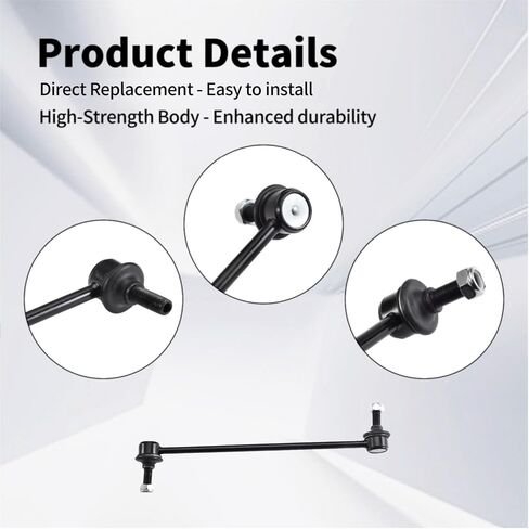 7258 Stabilizer Sway Bar Links Compatible with Chrysler Grand/Pacifica Town & Country/Voyager, Dodge Caravan/Grand 199-2020, Plymouth Grand/Voyager, Ram C/V, Volkswagen Routan in Saudi Arabia