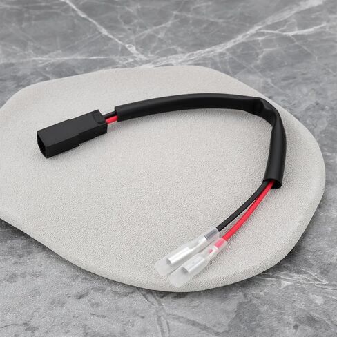 4Pcs Motorcycles LED Turn Signal Lights Adapter 12V Indicator Adapter Cable Plug Compatible with Ducati in Saudi Arabia