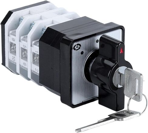 LW12-16YS2/3 with Key Rotaris ON-Off-ON Three Levels 690V 16A Control Circuit Power Supply Main Rotary Changeover Cam Switch in Saudi Arabia