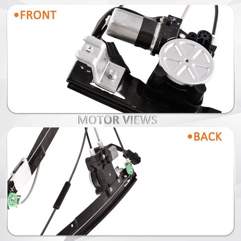 Front Right Passenger Side Power Window Regulator with Motor Assembly Compatible for 2009-2015 Jaguar XF, 2010-2015 XFR, 2013-2015 XFR-S, Replacement C2Z31200 in Saudi Arabia