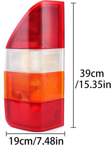 Pair Halogen Tail Light Lens For Dodge Mercedes Sprinter 1995-2006 Rear Brake Stop Lamp Without Bulbs Left & Right Side in Saudi Arabia