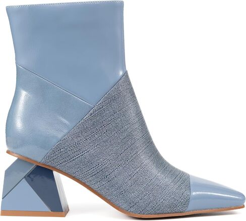 Ninety Union Sienna Women's Boot, Ankle Boot with Square Toe and 2.5" Block Heel, Inside Zipped Bootie in Saudi Arabia