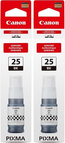 Canon Genuine Ink Bottle GI-25, Black in Saudi Arabia