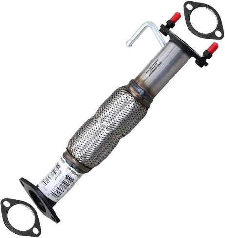 Northeastern Exhaust | Stainless Steel Exhaust Front Flex Pipe Compatible for Hyundai Tucson 2010-2013 | Kia Sportage 2011-2013 2.4L | Free Gasket Included | Automotive Replacement Part in Saudi Arabia