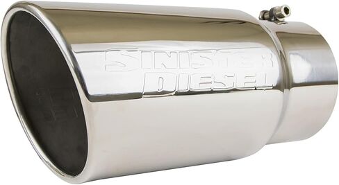 Sinister Diesel Polished Stainless Steel Exhaust Tip (5 to 6) in Saudi Arabia