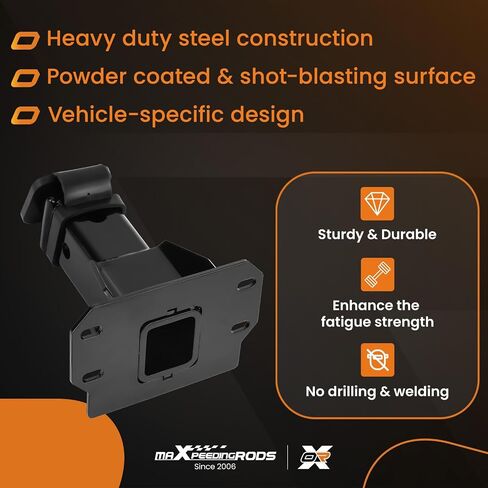 maXpeedingrods Class 3 Trailer Hitch, 2 Inch Receiver, Tow Hitch Receiver for Polaris Full-Size UTV Ranger Crew XP 1000 2018-, for Bobcat UV34 / 3400/3600 Series 2015- in Saudi Arabia