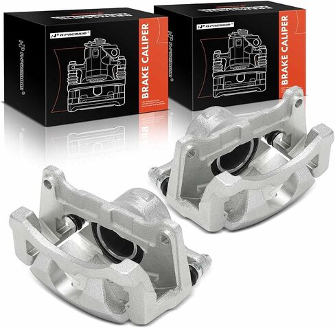 A-Premium Disc Brake Caliper Assembly with Bracket Compatible with Toyota Camry 2018-2023, RAV4 2019-2023, Avalon 2019-2022, Venza 2021-2023 & Lexus ES350 ES300h 2019-2023, ES250 - Front Side in Saudi Arabia