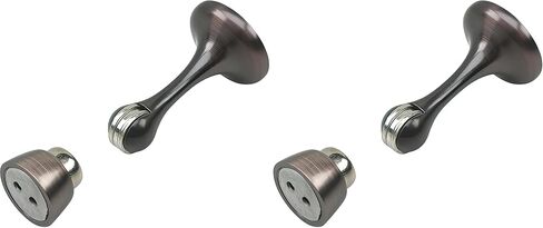 Richelieu Hardware 67ORBR Onward 3-in (76.2 mm) Magnetic Door Stop, Oil-Rubbed Bronze in Saudi Arabia