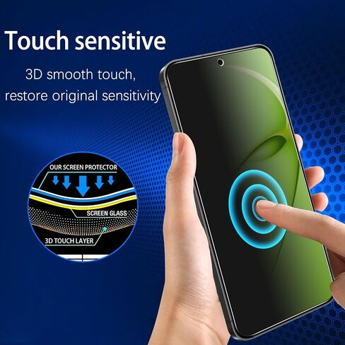MAYtobe [عبوتان مصممتان لهاتف Samsung Galaxy S24 FE 5G واقي شاشة من الزجاج المقسى، صلابة 9H، مضاد للخدش، سهل التركيب in Kuwait