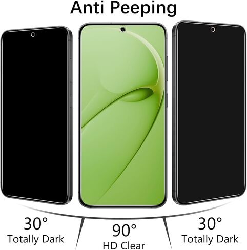 MAYtobe [عبوتان مصممتان لهاتف Samsung Galaxy S24 FE 5G واقي شاشة من الزجاج المقسى، صلابة 9H، مضاد للخدش، سهل التركيب in Kuwait