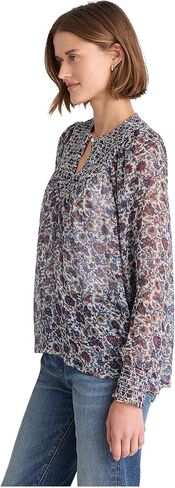 Madewell Women's Karlie Top-Crinkle Viscose in Saudi Arabia
