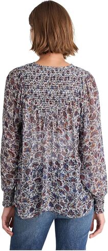 Madewell Women's Karlie Top-Crinkle Viscose in Saudi Arabia