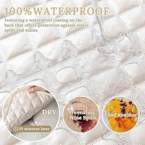 HDCAXKJ غطاء أريكة مقطعي مقاوم للماء، أغطية أريكة مخملية على شكل حرف L للحيوانات الأليفة والكلاب، مجموعات أغطية أريكة ناعمة شديدة التحمل على شكل حرف U لحماية الأثاث المقطعي غير القابل للانزلاق (رمادي داكن، مقاس XX-Large) in Kuwait