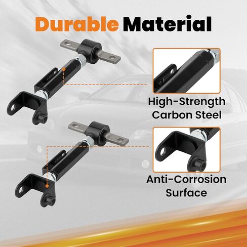 maXpeedingrods Adjustable Rear Camber Arm for Honda Civic 2001-2005, for Acura RSX 2002-2006 Alignment Control Arm, Adjustable Range +/-3° in Saudi Arabia