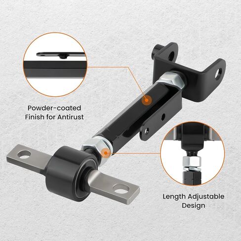 maXpeedingrods Adjustable Rear Camber Arm for Honda Civic 2001-2005, for Acura RSX 2002-2006 Alignment Control Arm, Adjustable Range +/-3° in Saudi Arabia