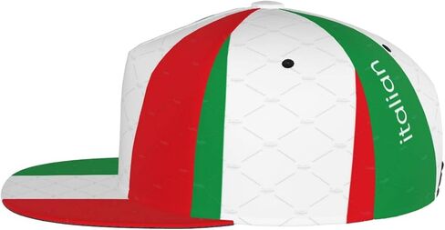 Vintage Italian Flag Baseball Cap Cute Italy Flag Hat Adjustable Hats for Men Women in Saudi Arabia