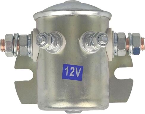 12V Continuous Duty Solenoid Relay 1114208 Compatible with EZGO Marathon 1979-1994 Gas Golf Cart Winch Marine RV Heavy Duty 4-Terminal Max 300A Inrush 16542-G1 70-111224 3635820 1114218 1114223 in Saudi Arabia