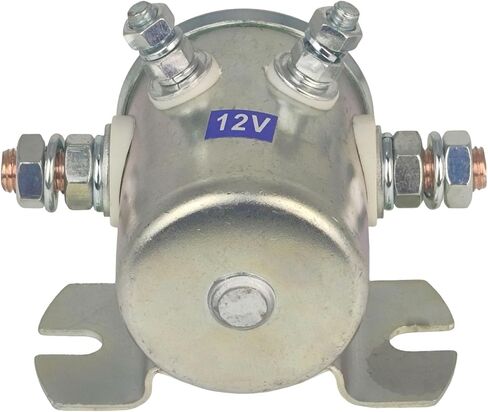12V Continuous Duty Solenoid Relay 1114208 Compatible with EZGO Marathon 1979-1994 Gas Golf Cart Winch Marine RV Heavy Duty 4-Terminal Max 300A Inrush 16542-G1 70-111224 3635820 1114218 1114223 in Saudi Arabia