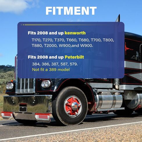 خطاف سحب فردي A20-6014 خطاف سحب عالي التحمل متوافق مع Peterbilt/Kenworth مع دبوس سحب (A65-6008) ودبوس إطار (A65-6007) نصف وصلة ربط للشاحنات الأمامية يناسب T170 T270 384 386 in Saudi Arabia
