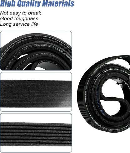 حزام قيادة المحرك الأفعواني مناسب لسيارات BMW 1 Series M 135i 335i 335i 335xi L6 3.0L 2007 2008 2009 2010 2011 2012 2013، استبدال 11287557858 11287568247 11287628652 ك070730 in Saudi Arabia