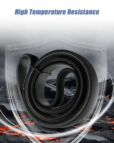 حزام قيادة المحرك الأفعواني مناسب لسيارات BMW 1 Series M 135i 335i 335i 335xi L6 3.0L 2007 2008 2009 2010 2011 2012 2013، استبدال 11287557858 11287568247 11287628652 ك070730 in Saudi Arabia