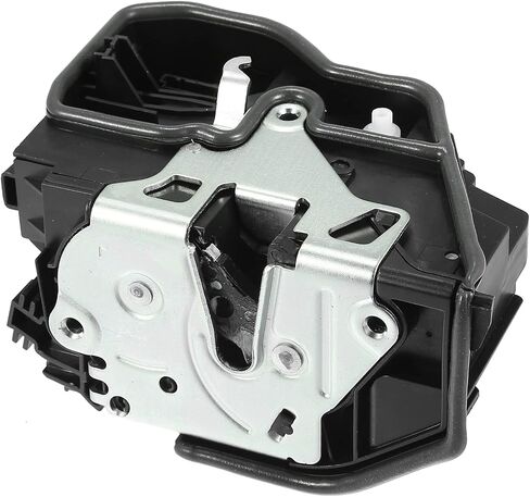 X AUTOHAUX 51217229458 مزلاج أمامي يمين مشغل قفل باب السيارة لسيارات BMW 325i 320i 328i 335i 525i 528i 740i 750i X1 X3 X5 X6 F30 F31 F32 F10 F11 F25 E70 E71 لميني كونتري مان بيسمان in Saudi Arabia