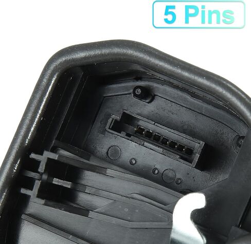 X AUTOHAUX 51217229458 مزلاج أمامي يمين مشغل قفل باب السيارة لسيارات BMW 325i 320i 328i 335i 525i 528i 740i 750i X1 X3 X5 X6 F30 F31 F32 F10 F11 F25 E70 E71 لميني كونتري مان بيسمان in Saudi Arabia