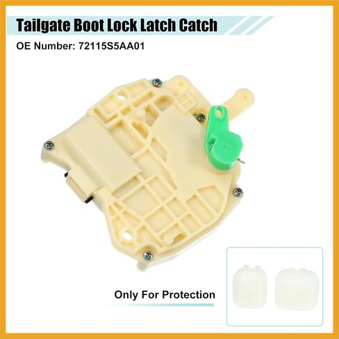Rear Tailgate Boot Lock Latch Catch Actuator Replacement Fit for Honda CRV 2001-2006 No.72115S5AA01 - Pack of 1 Replacement in Saudi Arabia