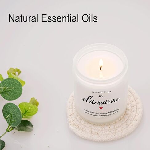 هدايا كتابية، هدايا كتاب سموتي لمحبي الكتب، دودة الكتب، أمين المكتبة - هدايا تحت عنوان الكتاب، هدايا قراءة مضحكة للنساء، القراء، هدايا محبي الكتب - شمعة سموت in Kuwait