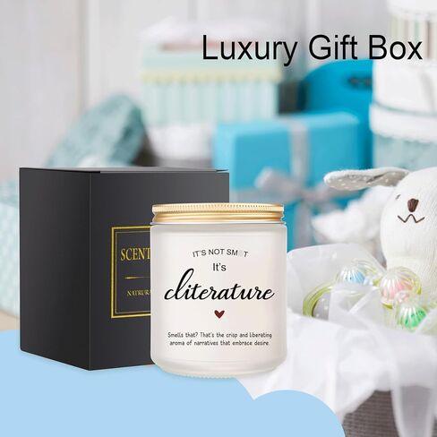 هدايا كتابية، هدايا كتاب سموتي لمحبي الكتب، دودة الكتب، أمين المكتبة - هدايا تحت عنوان الكتاب، هدايا قراءة مضحكة للنساء، القراء، هدايا محبي الكتب - شمعة سموت in Kuwait