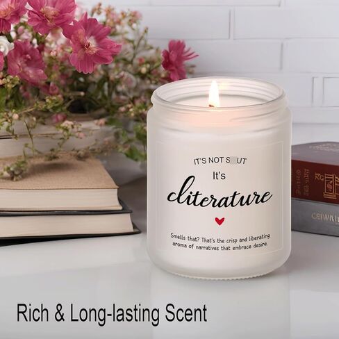 هدايا كتابية، هدايا كتاب سموتي لمحبي الكتب، دودة الكتب، أمين المكتبة - هدايا تحت عنوان الكتاب، هدايا قراءة مضحكة للنساء، القراء، هدايا محبي الكتب - شمعة سموت in Kuwait