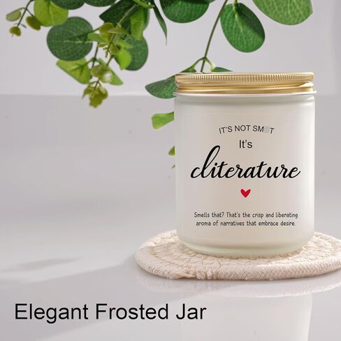 هدايا كتابية، هدايا كتاب سموتي لمحبي الكتب، دودة الكتب، أمين المكتبة - هدايا تحت عنوان الكتاب، هدايا قراءة مضحكة للنساء، القراء، هدايا محبي الكتب - شمعة سموت in Kuwait