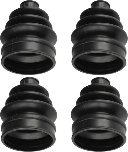 Caltric 2 Rear Axle Left and Right Outer CV Boot Kit Compatible with Yamaha Grizzly 550 YFM550 2012 2013 2014 in Saudi Arabia