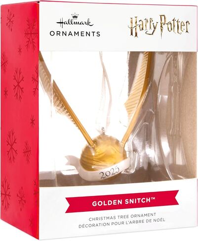 Hallmark Harry Potter Golden Snitch 2025 Christmas Ornament, Gifts for Harry Potter Fans in Saudi Arabia