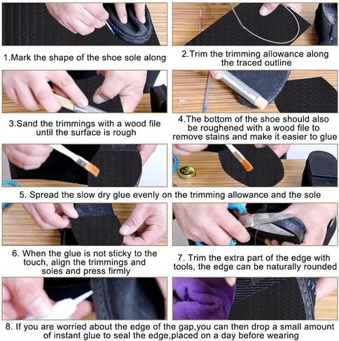 NBEADS 22x15inch Shoe Sole Repair Rubber, 3.5mm Thick Non-Slip Shoes Bottom Repairing Material Repairing Shoe Sole Sheet Sole Protector Sole Repair Accessories for Boots Leather Shoes, Tan in Saudi Arabia