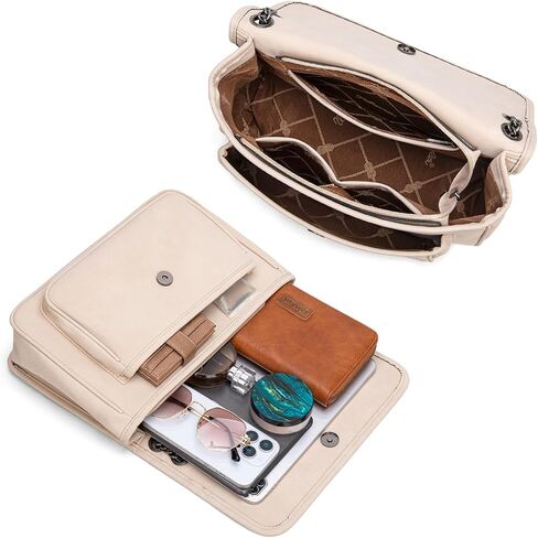 Wrangler Shoulder Bag for Women Retro Purses and Handbags Crossbody Bags with Chain Strap in Saudi Arabia