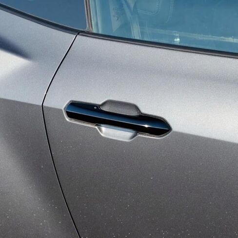 Compatible with 2024 2025 Ford Mustang Accessories Inner Door Vent Air Outlet Frame Cover Trim (Carbon Fiber Style) in Saudi Arabia
