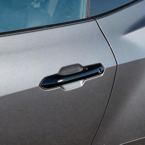 Compatible with 2024 2025 Ford Mustang Accessories Inner Door Vent Air Outlet Frame Cover Trim (Carbon Fiber Style) in Saudi Arabia