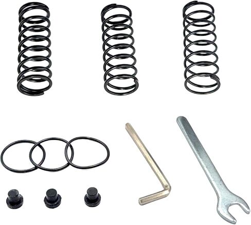 3 Pcs Complete Pedal Return Spring Replacement Kit Mod Includes Throttle Clutch Brake Pedal Spring Compatible with Logitech G27 G29 G920 Steering Wheel in Saudi Arabia