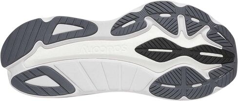 Saucony Men's Hurricane 24 Sneaker, Navy/Peel, 10 Wide in Saudi Arabia