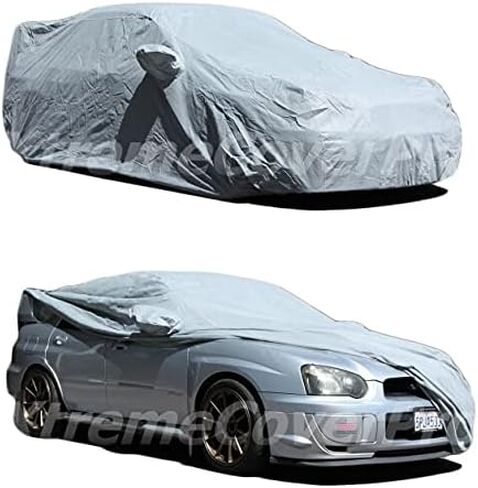 Car Cover Fits 2016 2017 2018 2019 2020 2021 Honda Civic Type-R W/Type-R Big Spoiler XTREMECOVERPRO PRO Series Black in Saudi Arabia