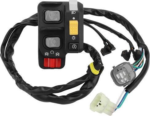 M MATI Left Handlebar Switch Electric Shift Start Stop Headlight for Honda Foreman 500 ES TRX500FE1/FE2 2014-2019 35140-HR4-A41 35140-HR4-641 35140-HR4-642 35140-HR4-643 in Saudi Arabia