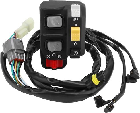 M MATI Left Handlebar Switch Electric Shift Start Stop Headlight for Honda Foreman 500 ES TRX500FE1/FE2 2014-2019 35140-HR4-A41 35140-HR4-641 35140-HR4-642 35140-HR4-643 in Saudi Arabia