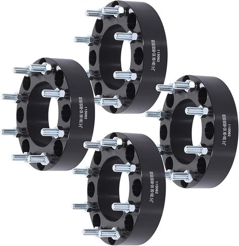 OCPTY 8x180 Wheel Spacers 2 inch for Chevrolet for Silverado 2500 with 14x1.5 Lug Nuts 124.1mm Hub Bore Compatible for Sierra 2500 HD for Silverado 2500 HD for Silverado 2500 in Saudi Arabia