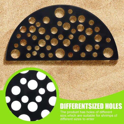 2 PCS Shrimp Hides, Plastic Shrimp Cave, Aquarium Tunnel for Shrimps Breeding Hiding, Aquarium Hideout for Shrimps Small Fish, Fish Tank Accessories, Brown in Kuwait