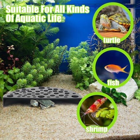 2 PCS Shrimp Hides, Plastic Shrimp Cave, Aquarium Tunnel for Shrimps Breeding Hiding, Aquarium Hideout for Shrimps Small Fish, Fish Tank Accessories, Brown in Kuwait