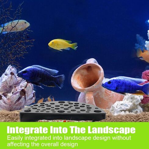 2 PCS Shrimp Hides, Plastic Shrimp Cave, Aquarium Tunnel for Shrimps Breeding Hiding, Aquarium Hideout for Shrimps Small Fish, Fish Tank Accessories, Brown in Kuwait