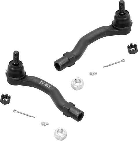 Detroit Axle - Front 6pc Tie Rods Kit for 2001-2003 Toyota Highlander, 4 Suspension Outer & Inner Tie Rod Ends 2 Boots + Bellows 2002 Replacement in Saudi Arabia