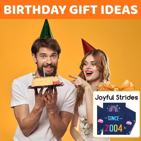 أفكار جوارب عيد الميلاد الحادي والعشرين من HAPPYPOP - هدايا لعمر 21 عامًا، أفضل الهدايا للإناث الذكور بعمر 21 عامًا، هدايا 2004 مع بطاقة تهنئة in Saudi Arabia