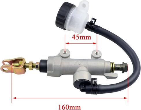 AHL Motorcycle Rear Foot Master Cylinder Brake Pump for Honda CBR250 VT250 CB400 VTEC I II III CBR400 VFR400 CB-1 CBR600 CBR1000 CB250 CB600 CB900 Nsr250 RFV400 VTR250 in Saudi Arabia